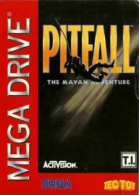 Pitfall - The Mayan Adventure (Europe) box cover front